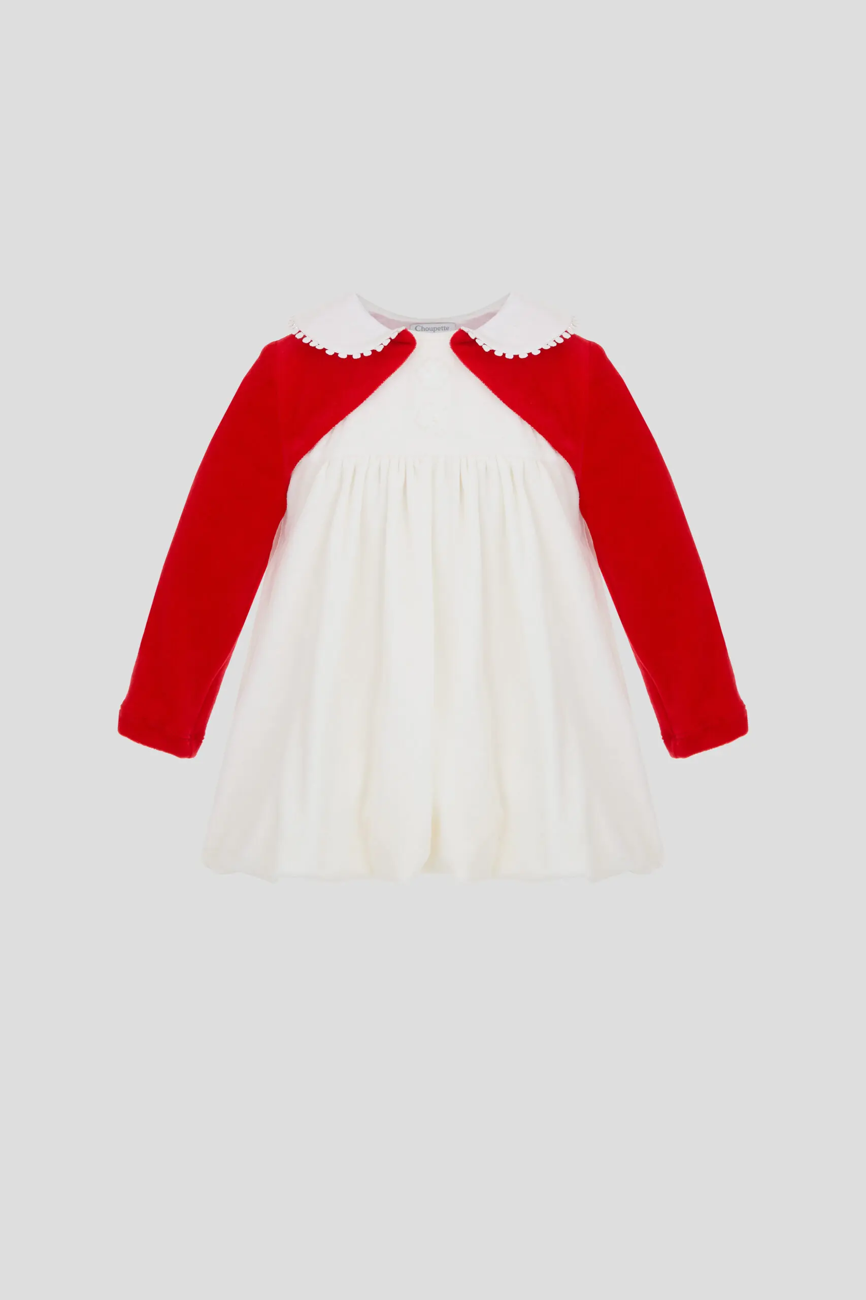 1804.43 (1)_серый фон Платье нарядное — изображение 1