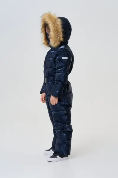 Комбинезон утепленный с искусственной меховой опушкой — изображение 6