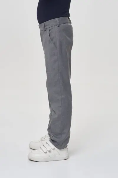 Брюки классические из костюмной ткани — изображение 3