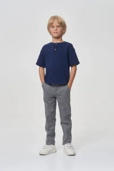 Брюки классические из костюмной ткани — изображение 7