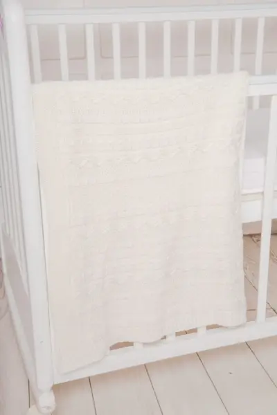 Плед вязаный с узорами — изображение 4