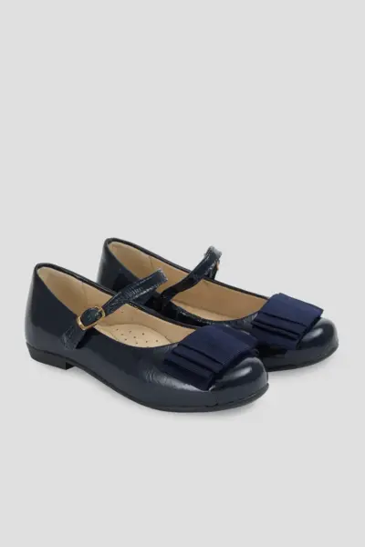 Туфли на застежке с декором бант — изображение 4