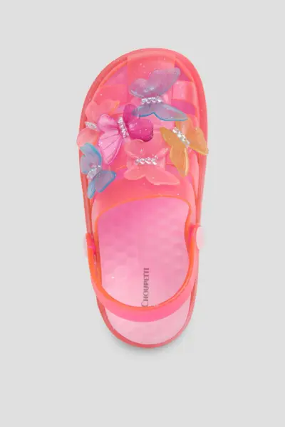 Сандалии с декором "бабочки" — изображение 5