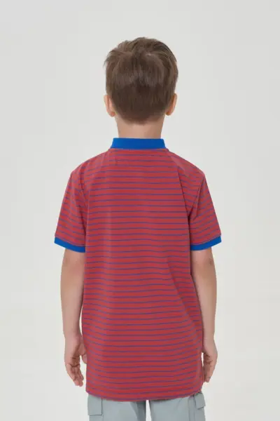 Футболка-поло трикотажная — изображение 3