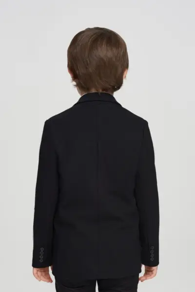 Пиджак нарядный из джерси с декором — изображение 3