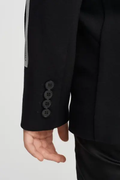 Пиджак нарядный из джерси с декором — изображение 7