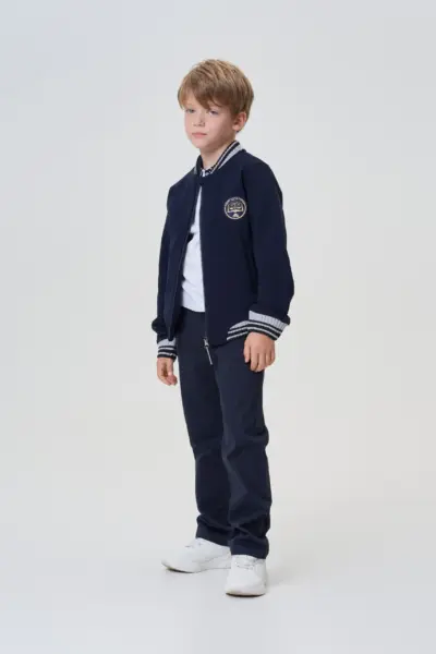 Куртка-бомбер из футера — изображение 4