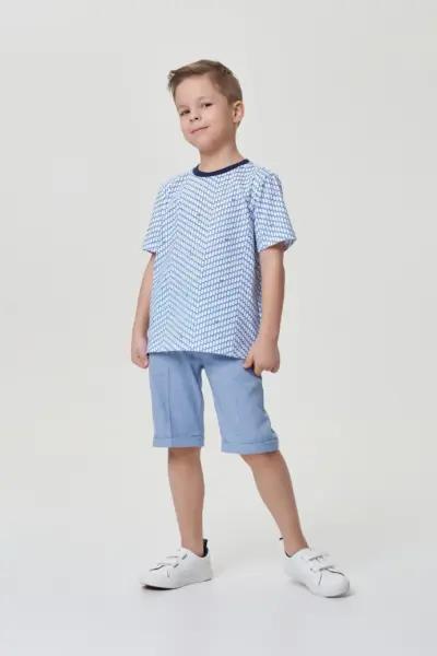 Футболка принтованный трикотаж — изображение 4