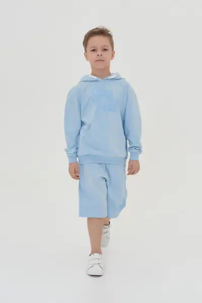 Джемпер-худи с принтом из футера — изображение 9