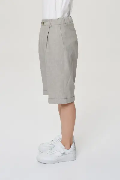 Шорты из льняной ткани — изображение 3