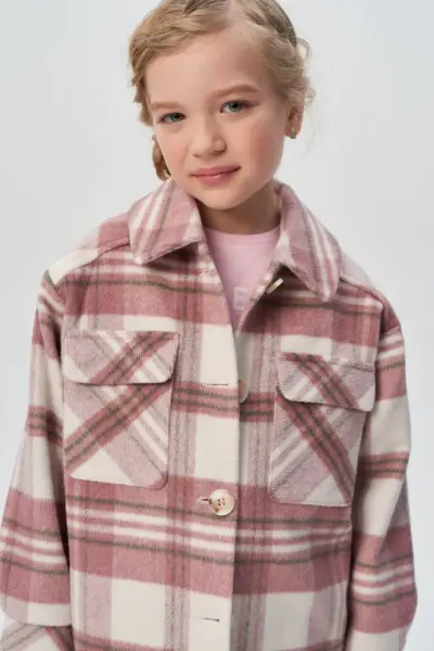 Пальто типа рубашка в клетку — изображение 7