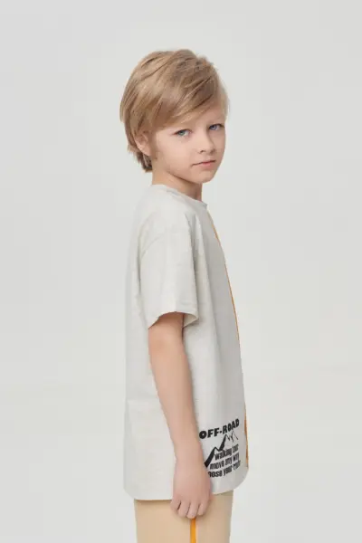 Футболка трикотажная с принтом — изображение 3