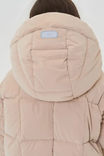 Куртка удлиненная с капюшоном — изображение 7