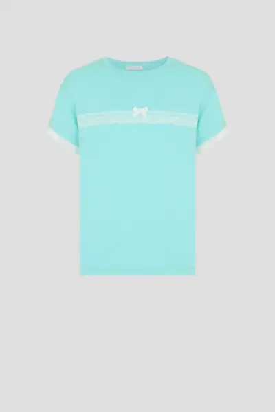 Пижама с кружевом (футболка, брюки) — изображение 17