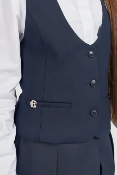 Жилет с атласной спинкой — изображение 6