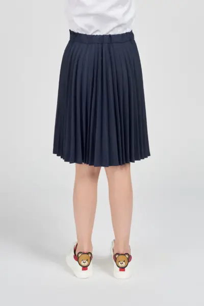 Юбка гофре с декоративной вставкой — изображение 5