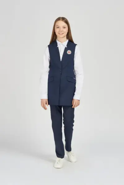 Жилет удлиненный — изображение 5