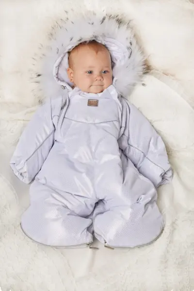 Конверт-комбинезон-трансформер с меховой опушкой — изображение 6