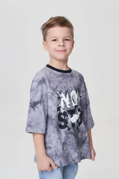 Футболка оверсайз с принтом — изображение 4