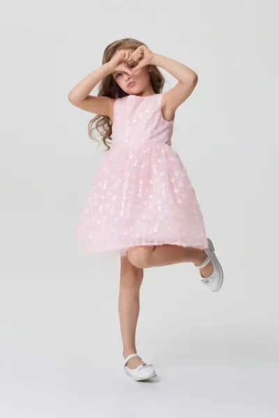 Платье с цветами и пайетками — изображение 5