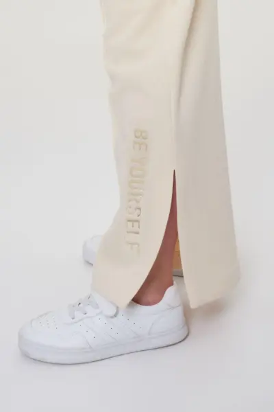 Брюки-клеш из футера — изображение 7