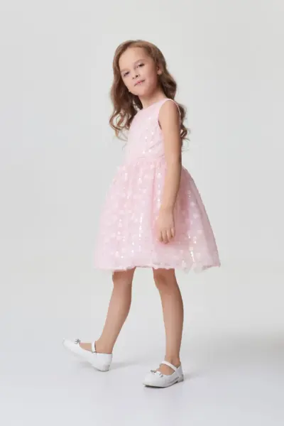 Платье с цветами и пайетками — изображение 4