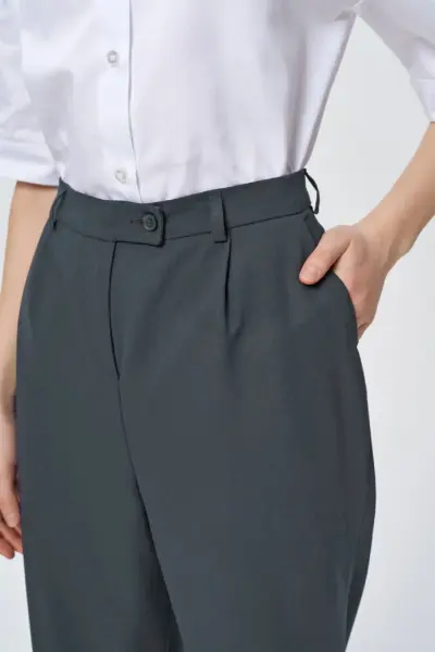 Брюки с высокой посадкой — изображение 5