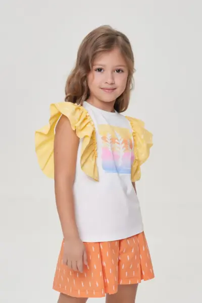 Топ с объемными с крылышками — изображение 3