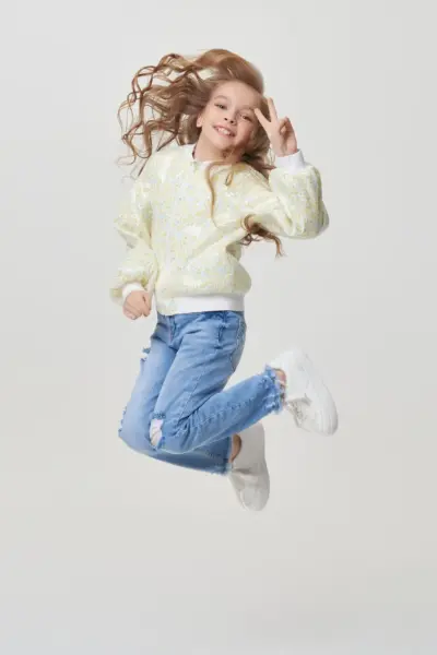 Куртка-бомбер с пайетками — изображение 7