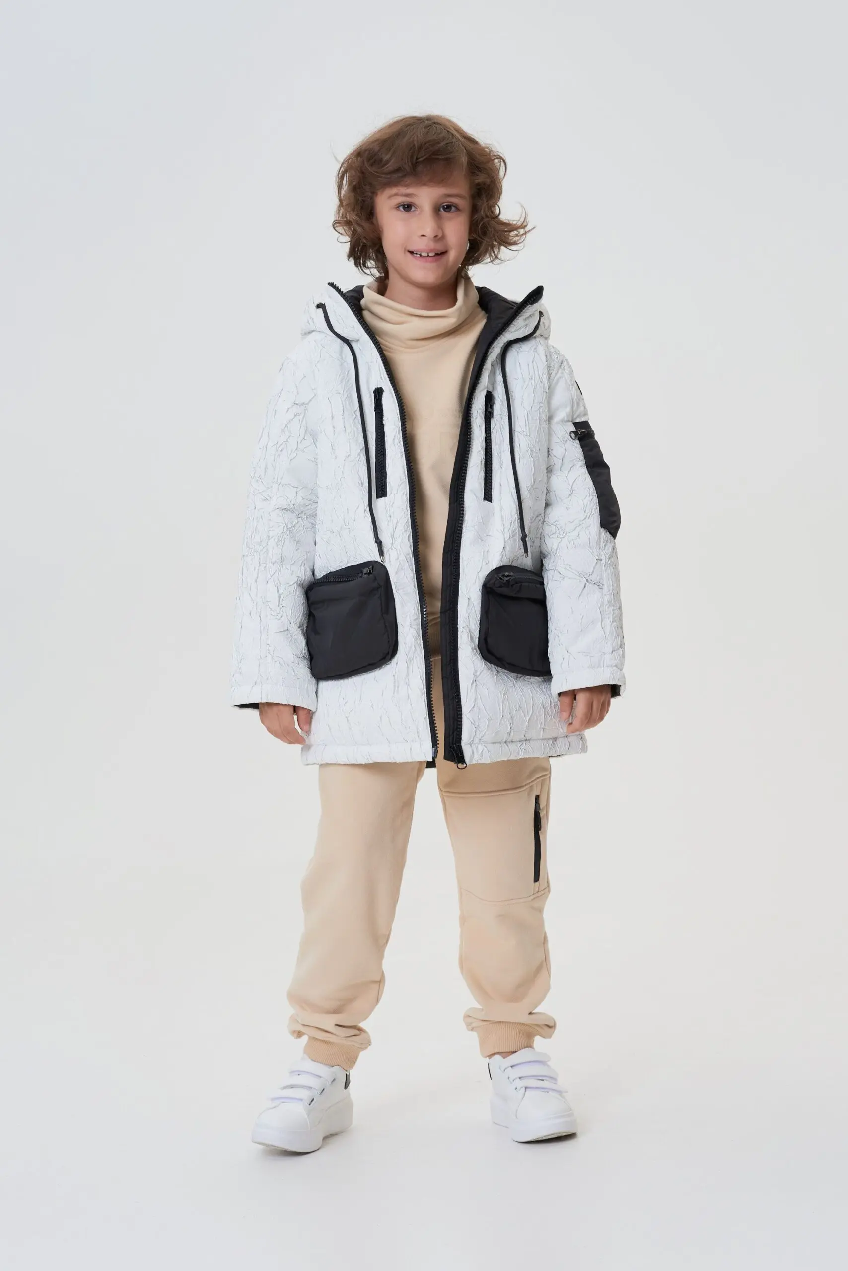 h2huhhuvvxibcu9zh43knuwmh4ldzlre Куртка-парка с подкдадкой из меха "тедди" — изображение 1