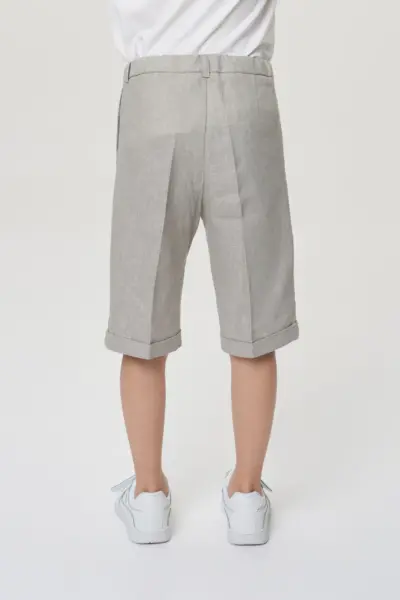 Шорты из льняной ткани — изображение 4