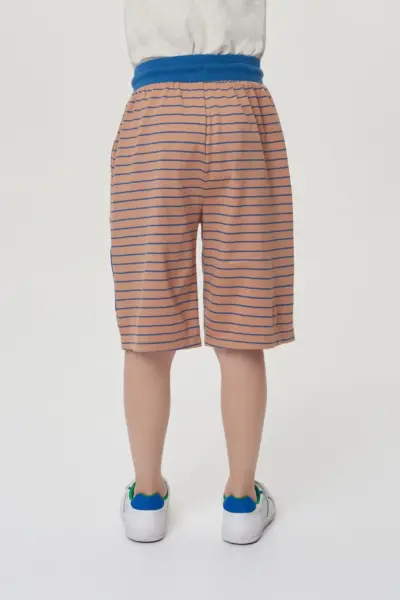 Шорты трикотажные в полоску — изображение 4