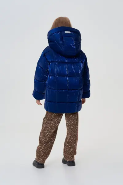 Куртка объемная с капюшоном — изображение 3