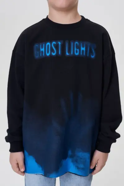 Свитшот из футера с дымчатым принтом — изображение 4