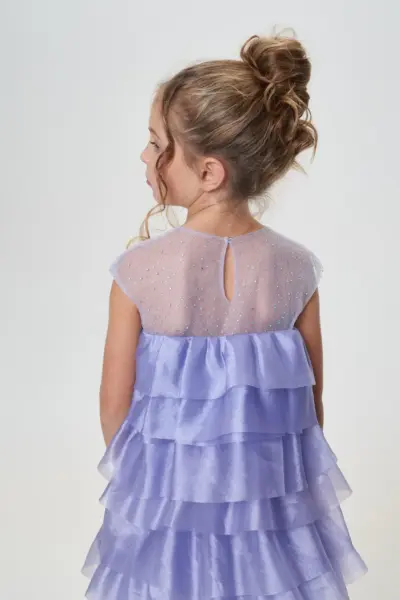 Платье нарядное с воланами — изображение 6