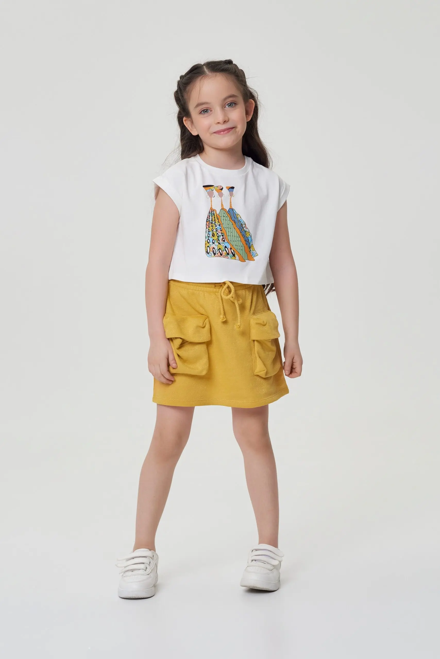 mcjufwywsk1yp6zh6mfbb3rq9swnl53y Юбка из футера с серебряным люрексом — изображение 1