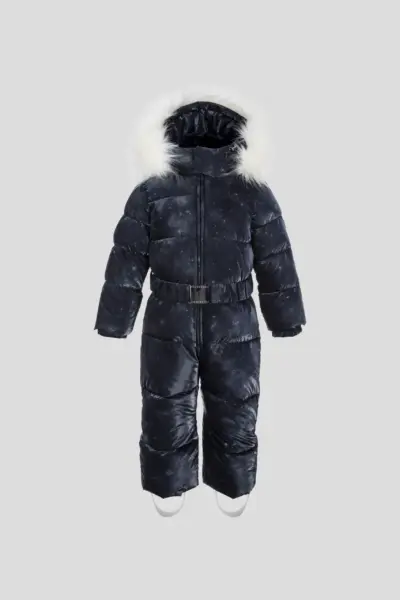 Комбинезон утепленный с искусственной меховой опушкой — изображение 10