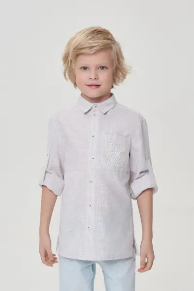 Сорочка льняная — изображение 4