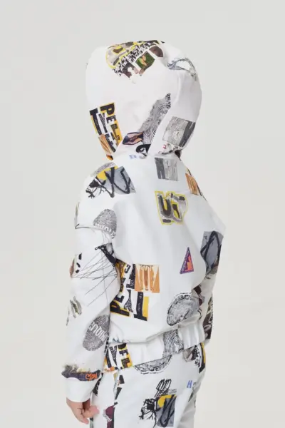 Костюм из футера (худи и брюки) — изображение 5