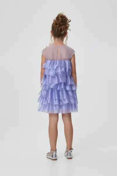 Платье нарядное с воланами — изображение 5