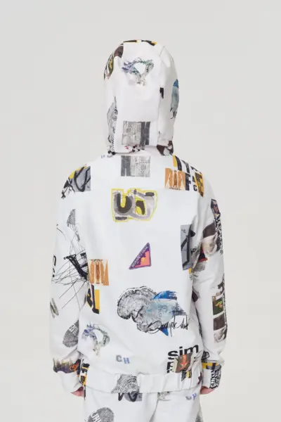 Костюм из футера (худи и брюки) — изображение 7