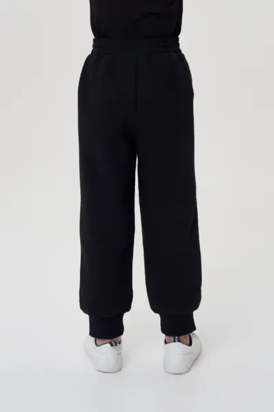 Брюки из футера с принтом — изображение 4