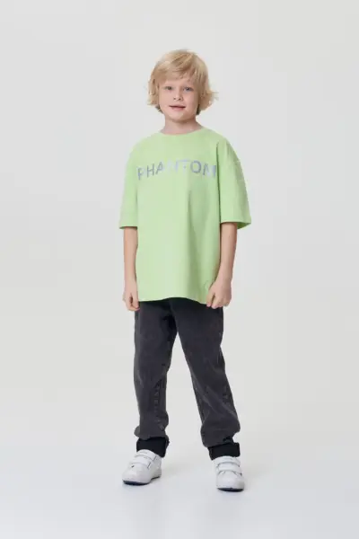 Футболка оверсайз с принтом — изображение 5