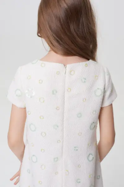 Платье из декоративной ткани с пайетками — изображение 7