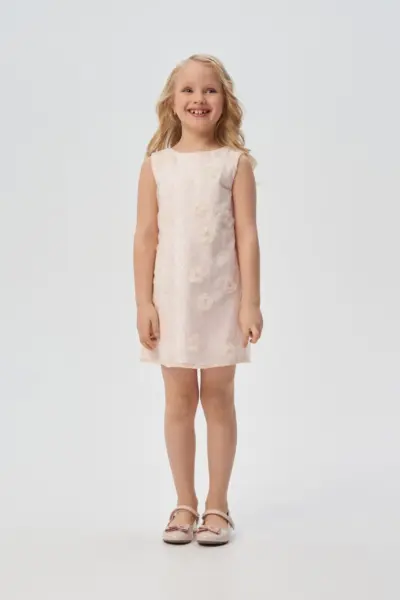 Платье нарядное из сетки-гофре — изображение 5