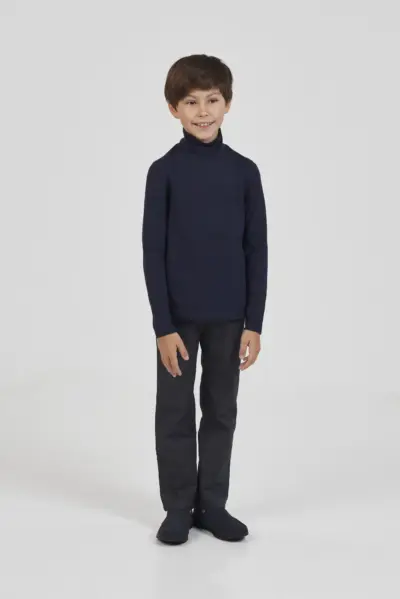 Водолазка, синяя — изображение 4