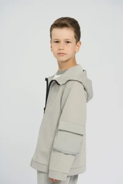 Костюм из фактурного трикотажа — изображение 4