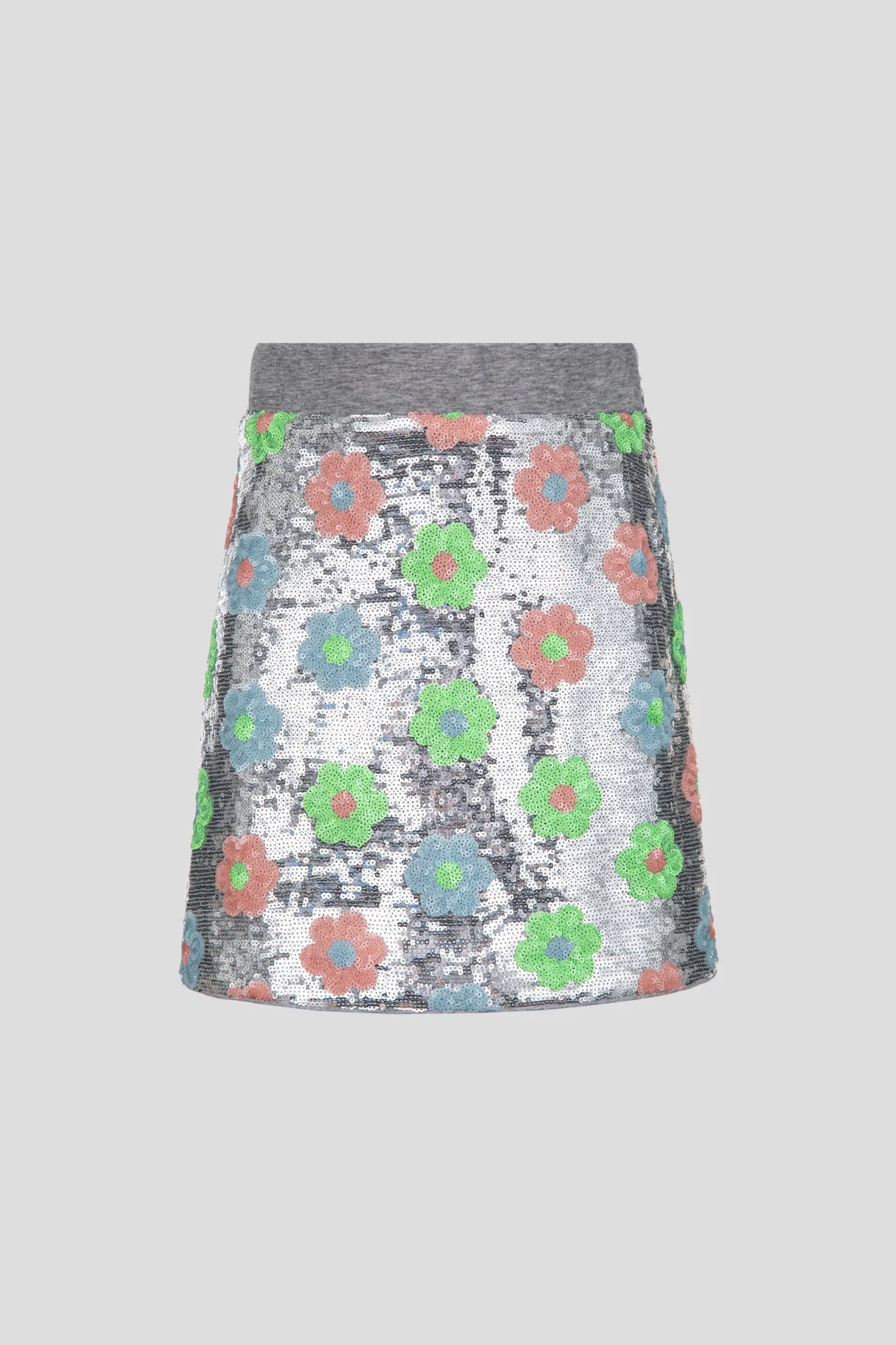 38.124 Юбка трикотажная с пайетками — изображение 1