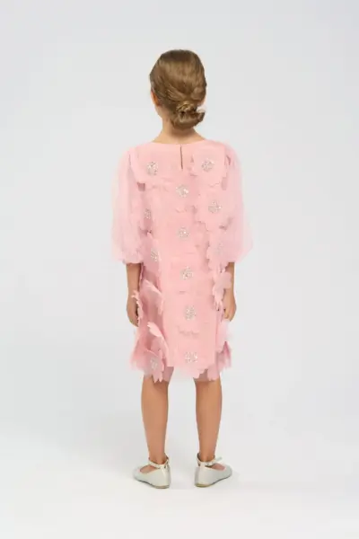 Платье с объемными цветами — изображение 3