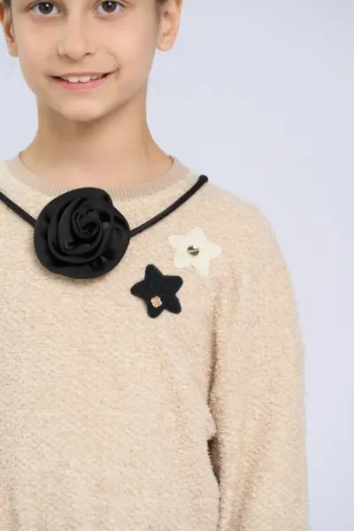 Джемпер из пушистого трикотажа — изображение 6